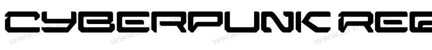 Cyberpunk Regular字体转换